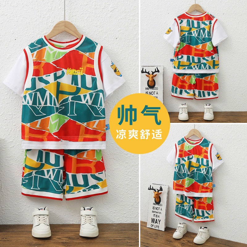 Bộ Quần Áo Tay Ngắn Dễ Thương Thời Trang Mùa Hè 2022