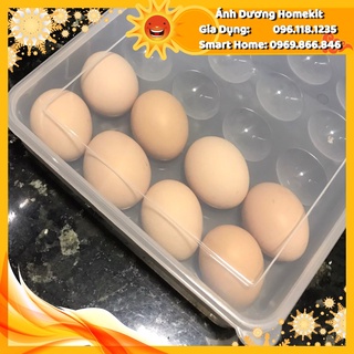 Khay đựng trứng có nắp 24 quả nhựa Song Long cao cấp anhduonghomekit