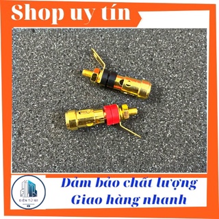 Trạm loa cọc nhấn mạ đồng, Trạm loa gài dây loa