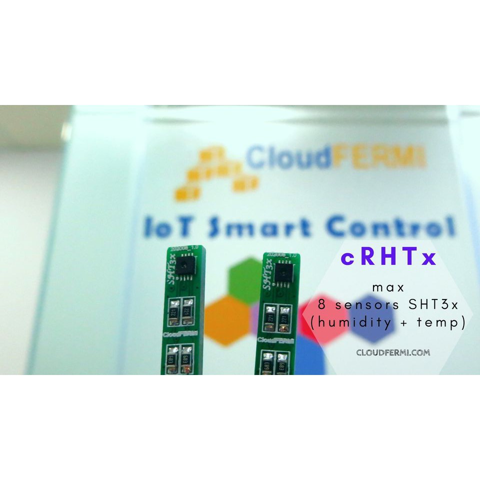 Dây cảm biến Ẩm, Nhiệt độ không khí SHT30 giao tiếp I2C CloudFERMI IoT Arduino