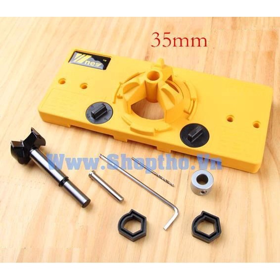 Mũi khoan gỗ bản lề bật D35 Wnew