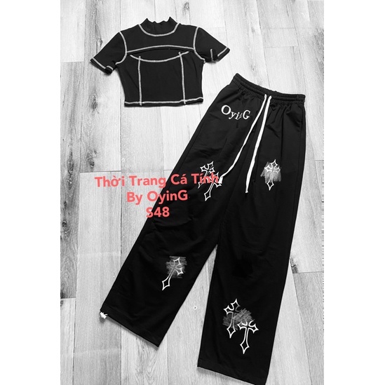 Set OyinG thêu quần xuông