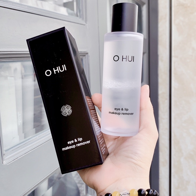 Chuẩn auth - Tẩy Trang Ohui Real Color Eye &amp; Lip Makeup Remover cho Mắt &amp; Môi 120ml