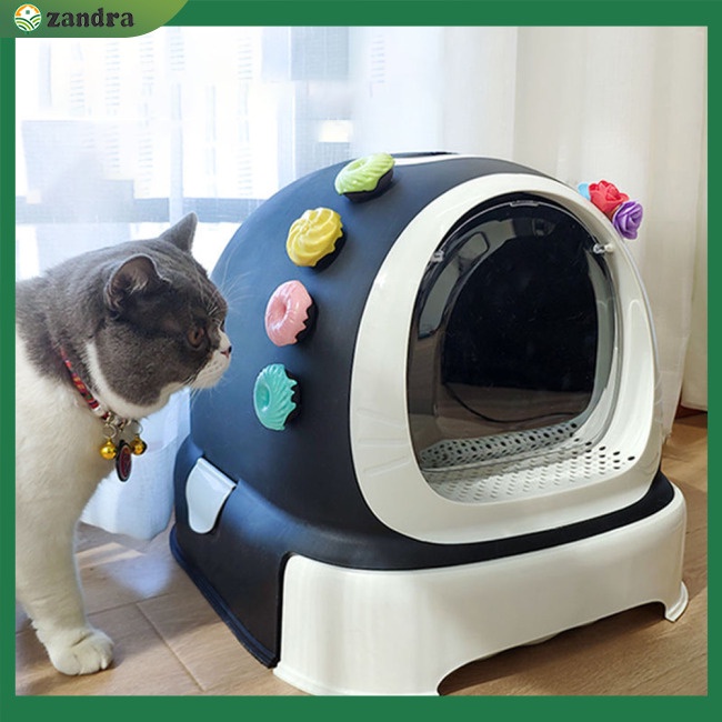 Set 4 Viên Tinh Dầu Thơm Khử Mùi Đa Năng Hình Bánh Donut Cho Nhà Ở / Văn Phòng / Xe Hơi