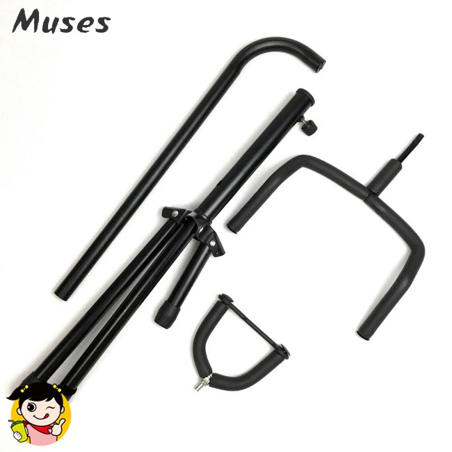 Muse07 Giá đỡ 3 chân để đàn guitar gập gọn được