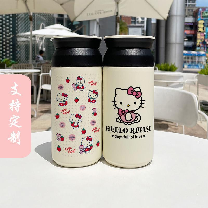 Bình Giữ Nhiệt Hình Hello Kitty Siêu Dễ Thương Cho Học Sinh Tiểu Học