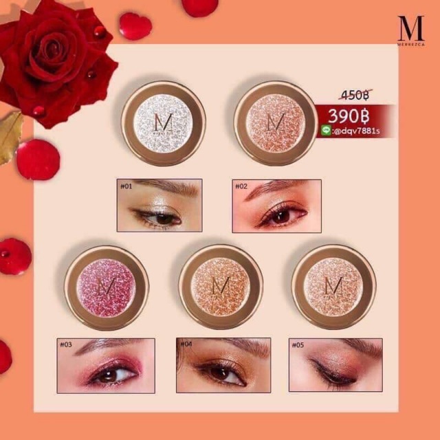 Phấn mắt merrezca thái