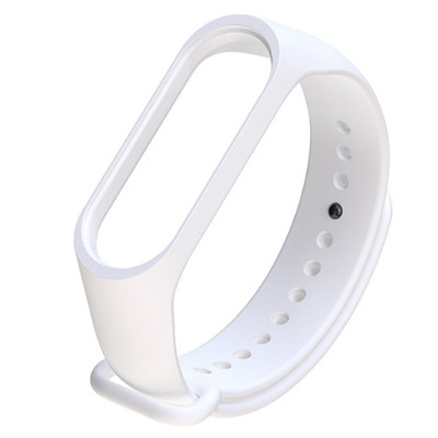 Dây đeo thay thế chất liệu silicon màu trơn cho Xiaomi Mi Band 5 4 3 4 MiBand 5 4 3