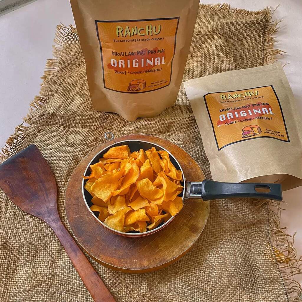 Snack Khoai Lang Mật Phô Mai_Ranchu_siêu Ngon