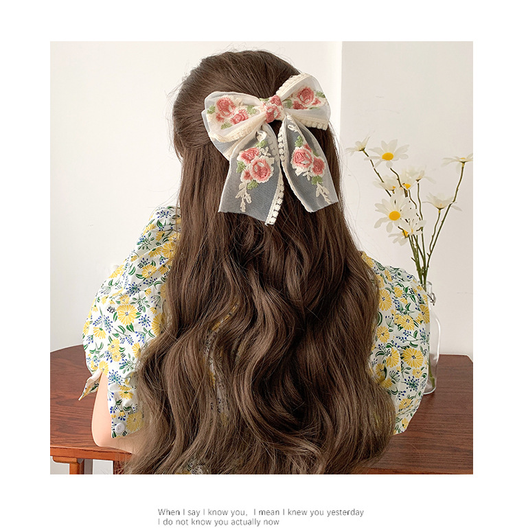 iF YOU Kẹp tóc   kiểu nơ xinh xắn dành cho nữ