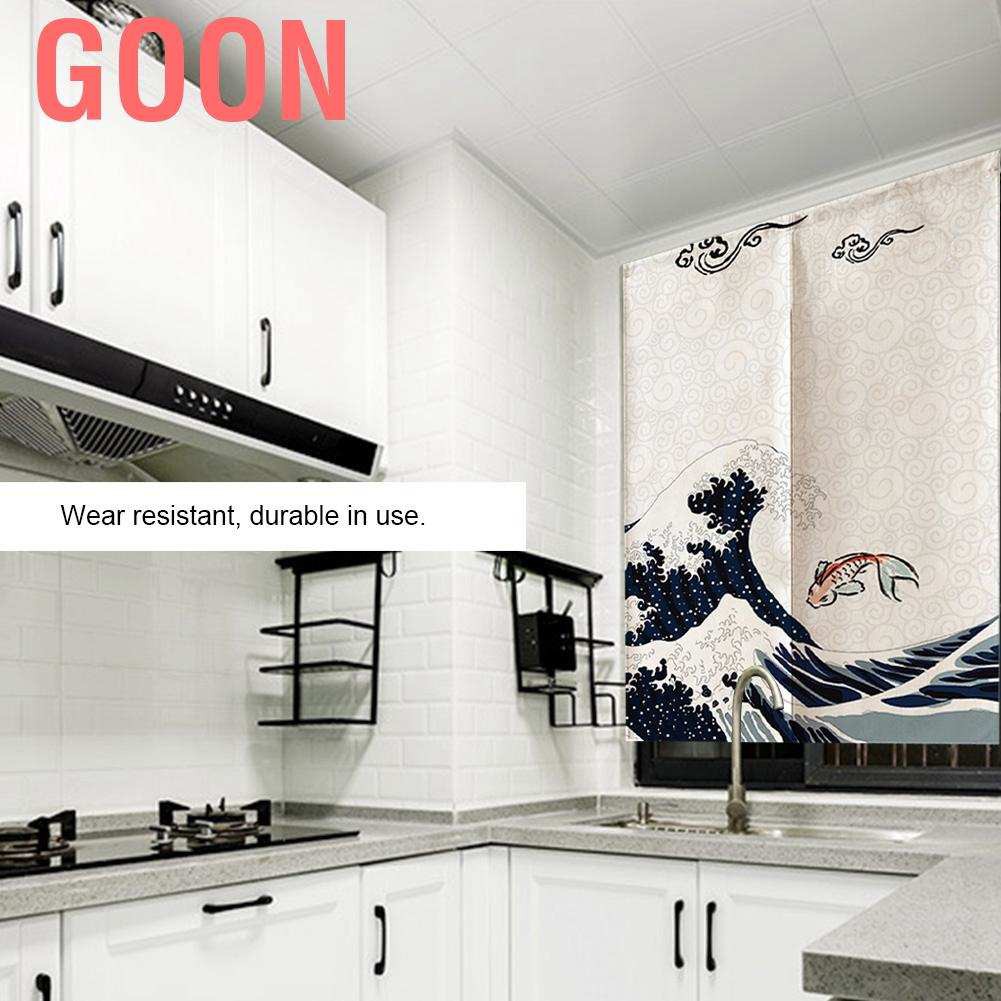 GOON Rèm Cửa Trang Trí Phong Cách Nhật Bản 85x120cm