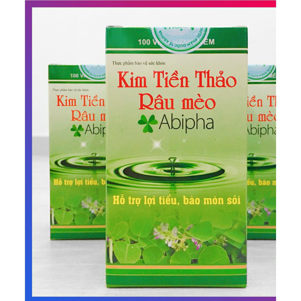 Kim tiền thảo Râu mèo abipha hỗ trợ điều trị sỏi thận, sỏi bàng quang, sỏi mật, sỏi đường tiết niệu