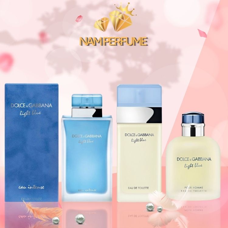 Nước Hoa Dolce Gabbana Light Blue EDT For Women, Nước hoa mùa hè dành cho nữ