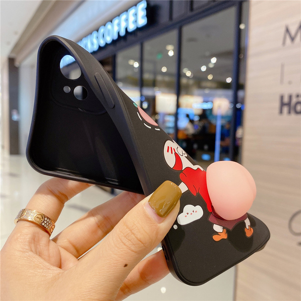 Ốp Điện Thoại In Hình Cậu Bé Bút Chì Shin-Chan Chống Va Đập Cho Oppo Reno4Se Reno5 Pro A93 A55