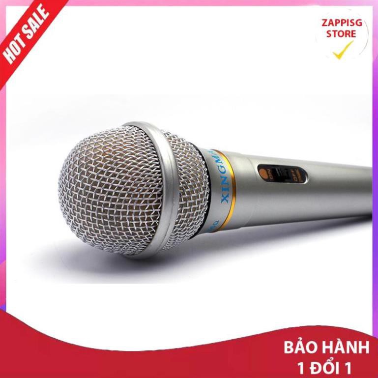 Sale Mic,Micro Karaoke XINGMA AK-319 dòng mic có dây giá rẻ, chất lượng cao,tương thích với mọi loại dàn karaoke -