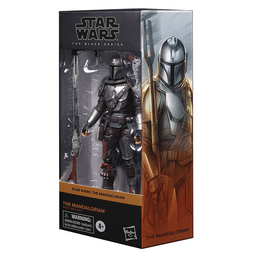 🌟Mandalorian - Din Djardin 🌟Mô hình Hasbro◊Star Wars Black Series 6-inches◊The Mandalorian