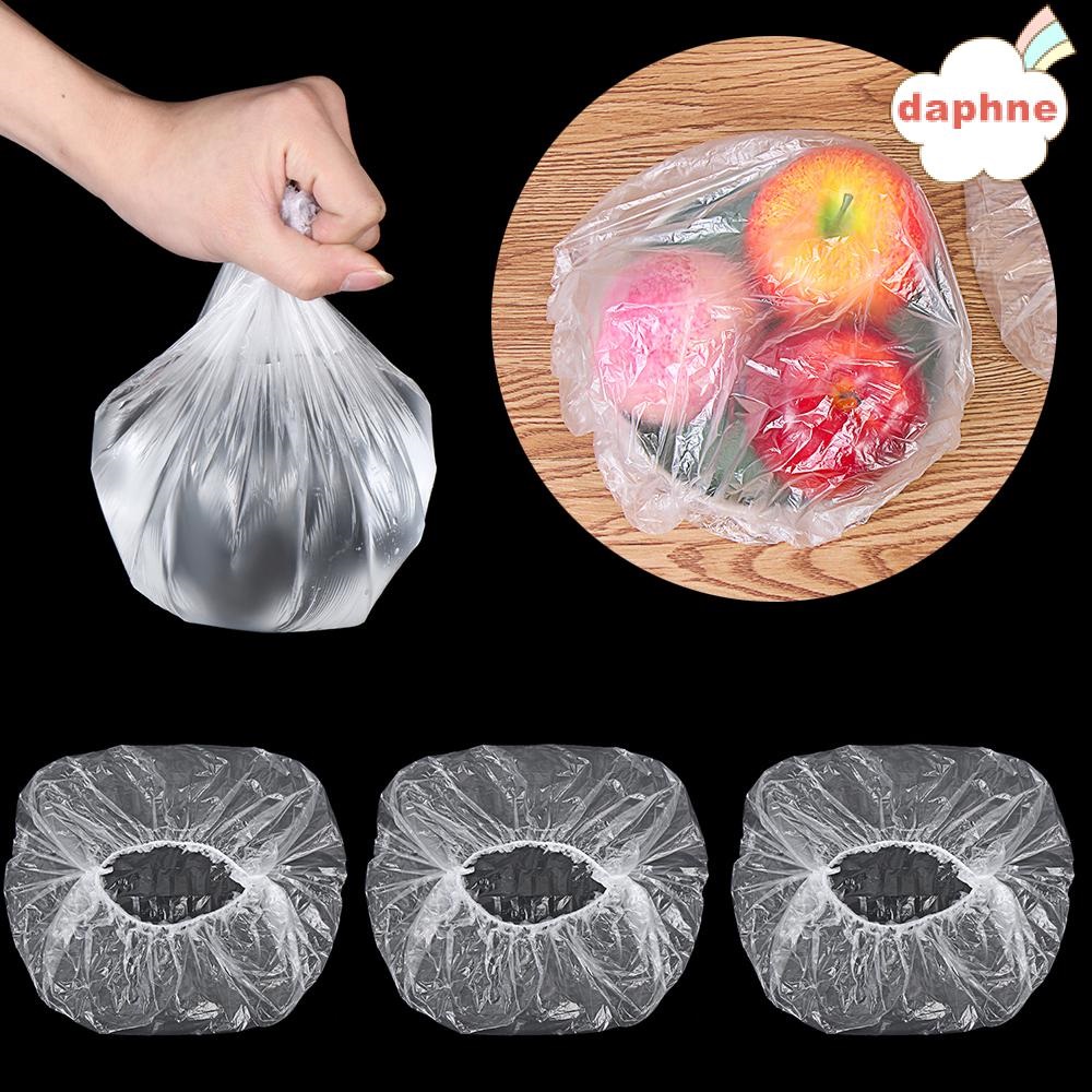 COMBO màng bọc thực phẩm PE túi gấu có chun bọc đồ ăn co giãn