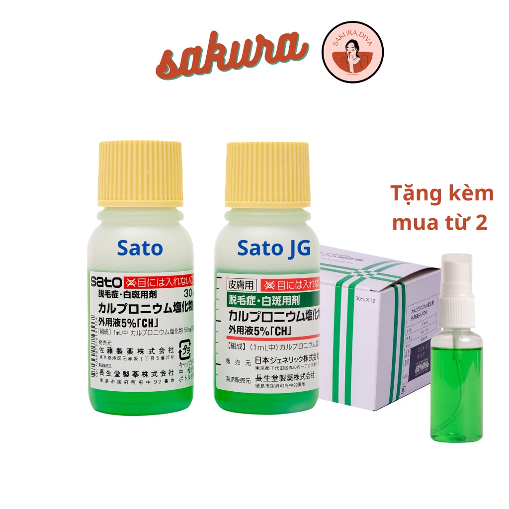 Tinh chất kích thích mọc tóc Sato Arovics Nhật Bản 30ml