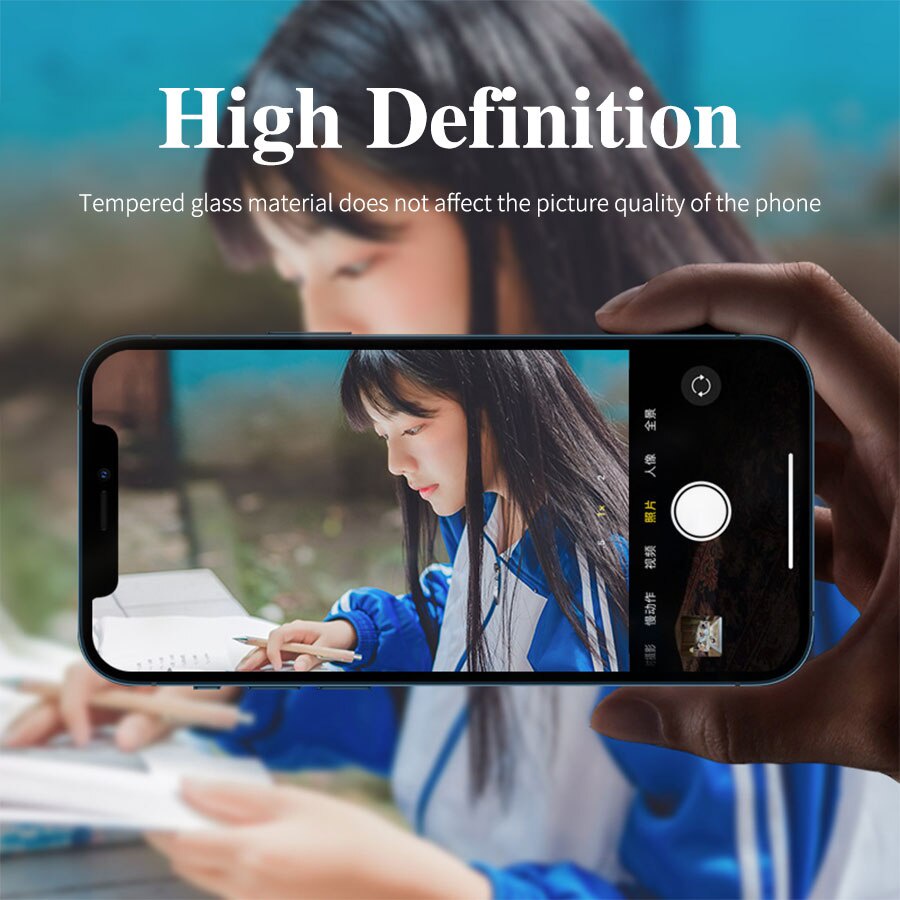 Viền Kim Loại Bảo Vệ Ống Kính Camera Sau Cho iPhone 12 Pro Max / 12 Mini