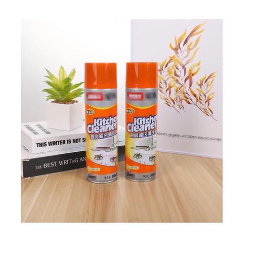 BÌNH XỊT TẨY RỬA NHÀ BẾP MÀU CAM KITCHEN CLEANER 500ML MÀU CAM SIÊU SẠCH