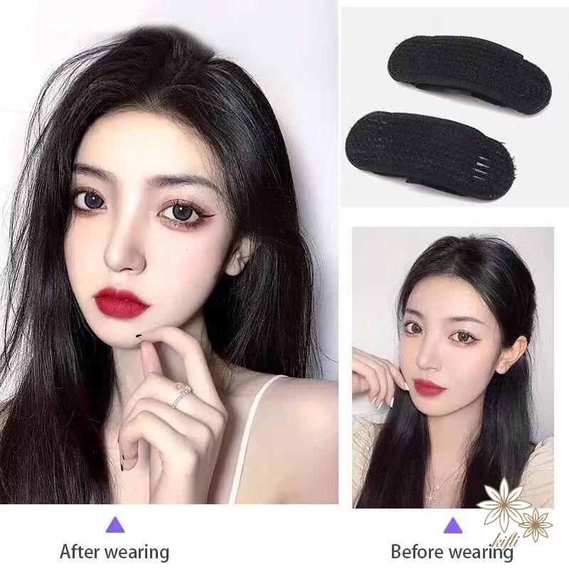 【Kifli】Kẹp tóc vô hình không đường may có đệm giúp tạo ra mái tóc phồng cao bồng bềnh dành cho bạn nữ
