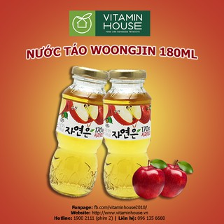 Nước ép táo HQ 180ml [VITAMIN HOUSE]