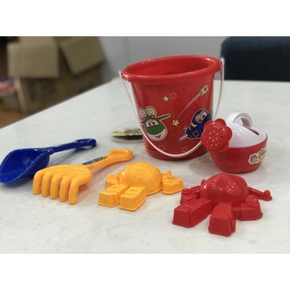 Bộ đồ chơi bãi biển Super Wings