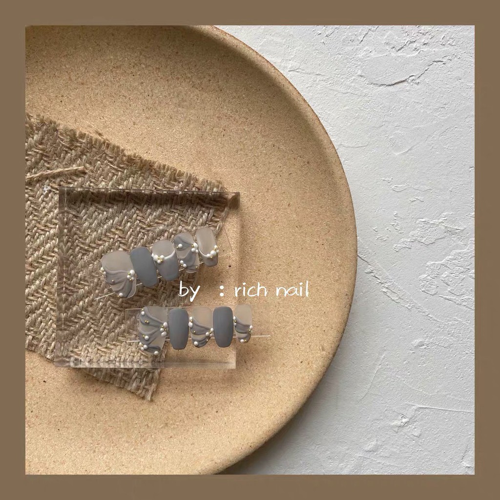 Móng giải nhám -  Nail box thiết kế -  Móng giả Chubby -  A6