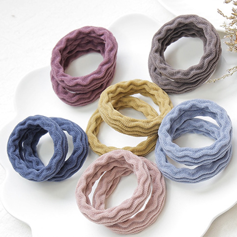 Set 40 dây buộc tóc co giãn phong cách Hàn Quốc thời trang dành cho nữ