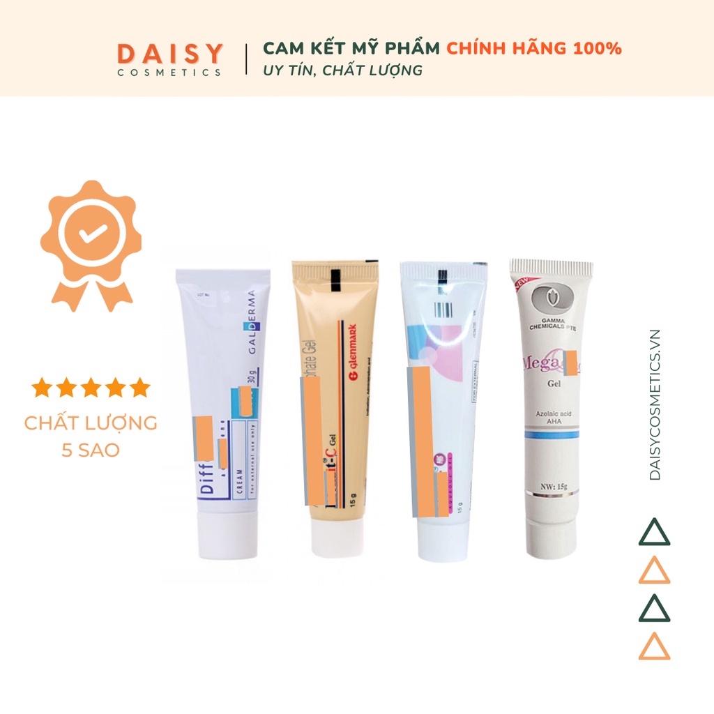 [Bán lấy tương tác] Kem mụn Derma Forte Gel / Klenzit Ms / Klenzit C