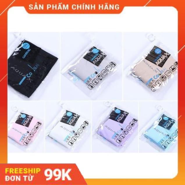 Găng tay chống nắng xỏ ngón Aqua-X Hàn Quốc - Bao tay đi phượt Letslim Siêu Mát chống tia UV