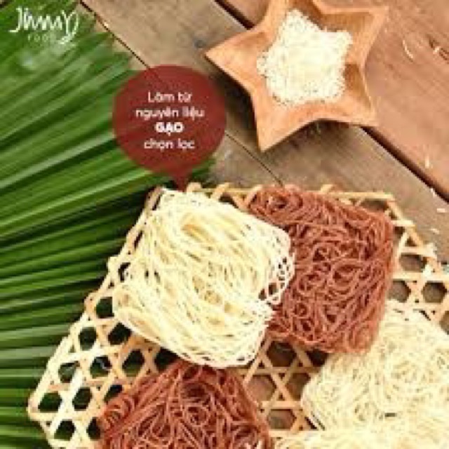 Bún gạo sạch Jimmy (Bịch 250g)