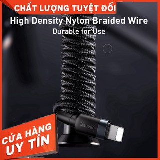 Cáp sạc nhanh 18W dùng cho iPhone, iPhone - Baseus Cafule Data Cable Type-C to iP