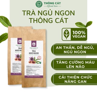 Combo hỗ trợ mất ngủ THÔNG CÁT giải độc chân, an thần, dễ ngủ, ngủ ngon