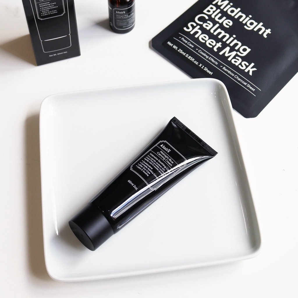 Kem dưỡng phục hồi da ban đêm Klairs Midnight Blue Calming Cream