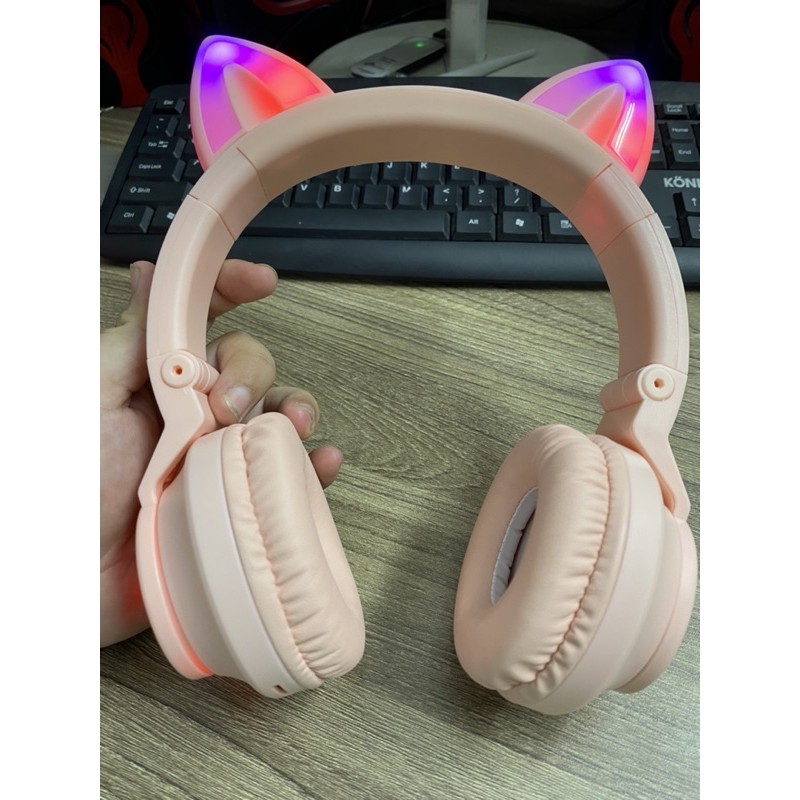💥Siêu phẩm💥 Tai nghe mèo bluetooth ko dây pin cực khủng, 1 đổi 1 trong 30 ngày nếu có lỗi từ nhà sản xuất
