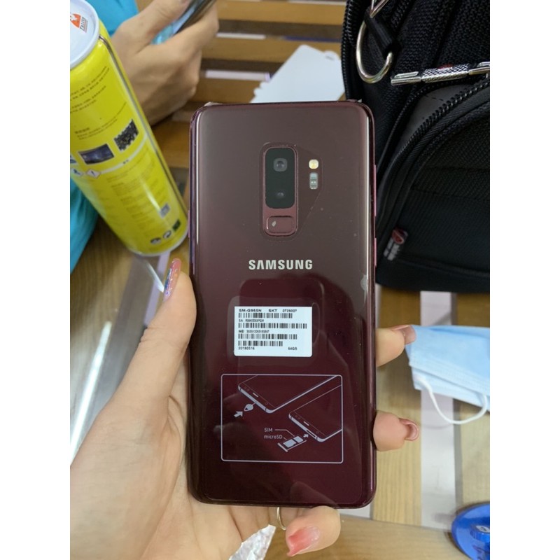 ĐIỆN THOẠI SAMSUNG GALAXY S9PLUS 256GB - 2SIM -CẤU HÌNH KHỦNG RAM6GB /256GB CÂN MỌI LOẠI GAME