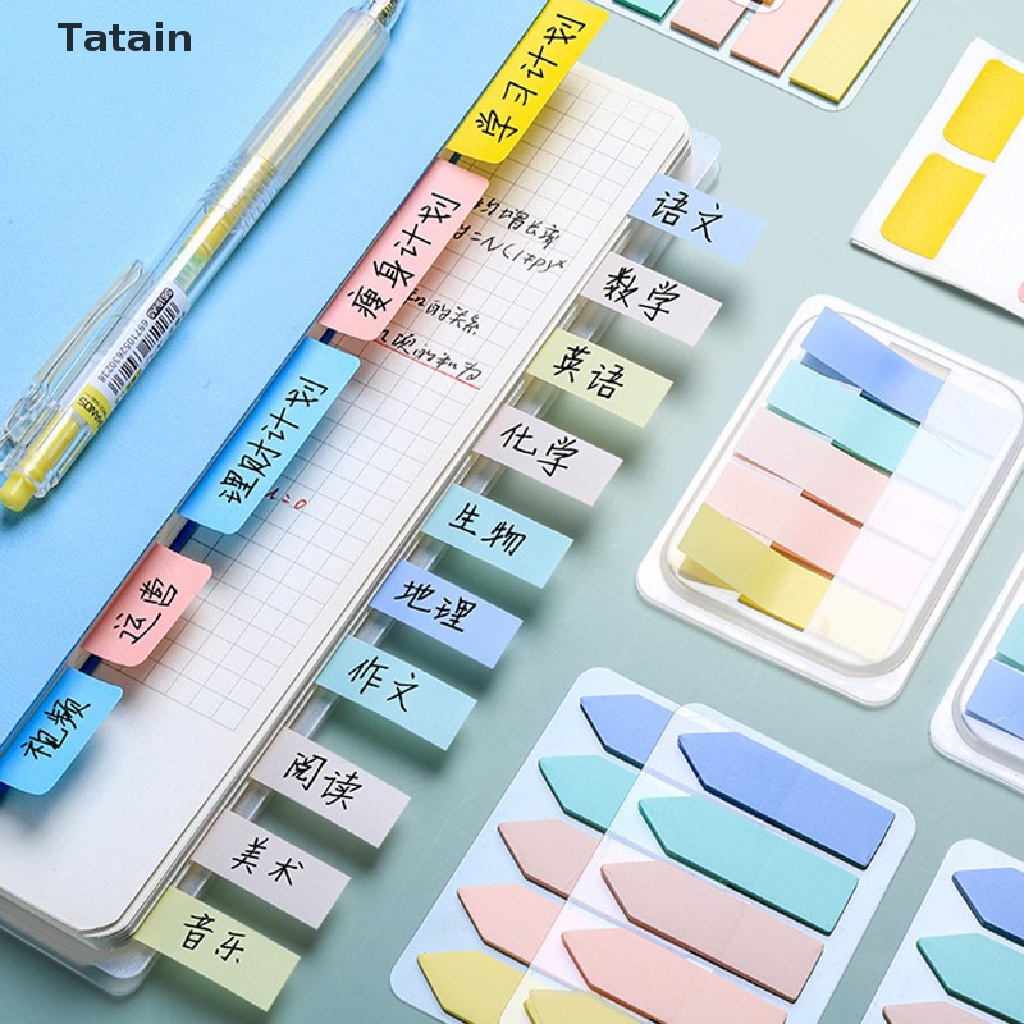Set 100 tờ giấy ghi chú tự dính tiện dụng