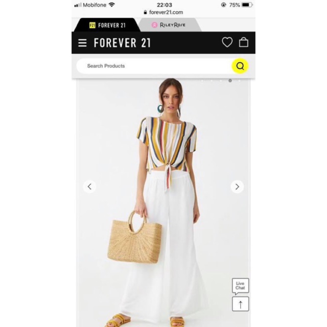 ÁO CỘT EO F21