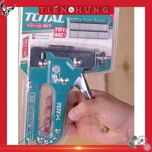 Kìm bấm ghim đa năng 3 trong 1 Total THT31143