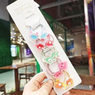 Buộc tóc hoạt hình cho bé