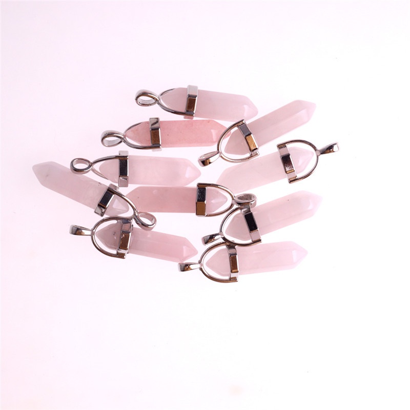 1 Mặt Vòng cổ 8*38mm Pha Lê Hình Viên Đạn