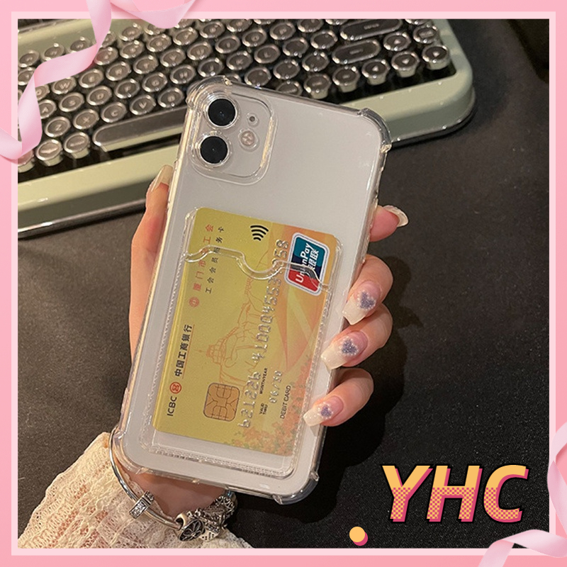 Ốp Điện Thoại Màu Trơn Có Ngăn Đựng Thẻ Cho iPhone 6 / 6plus / 6s / 6splus / 7 / 7plus / 8 / 8plus / x / xs / xr / xsmax / 11 / 12 / 13 /14 pro / max / plus / promax-022