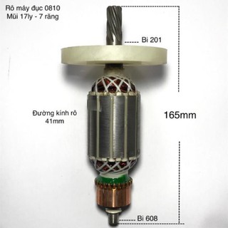 Rô to máy đục mũi 17mm