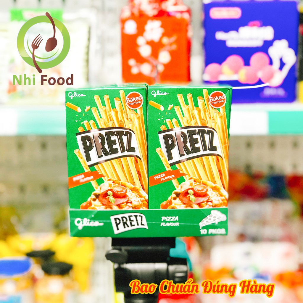 Bánh Que Nướng Pretz Hương Vị Pizza Và Khoai Tây