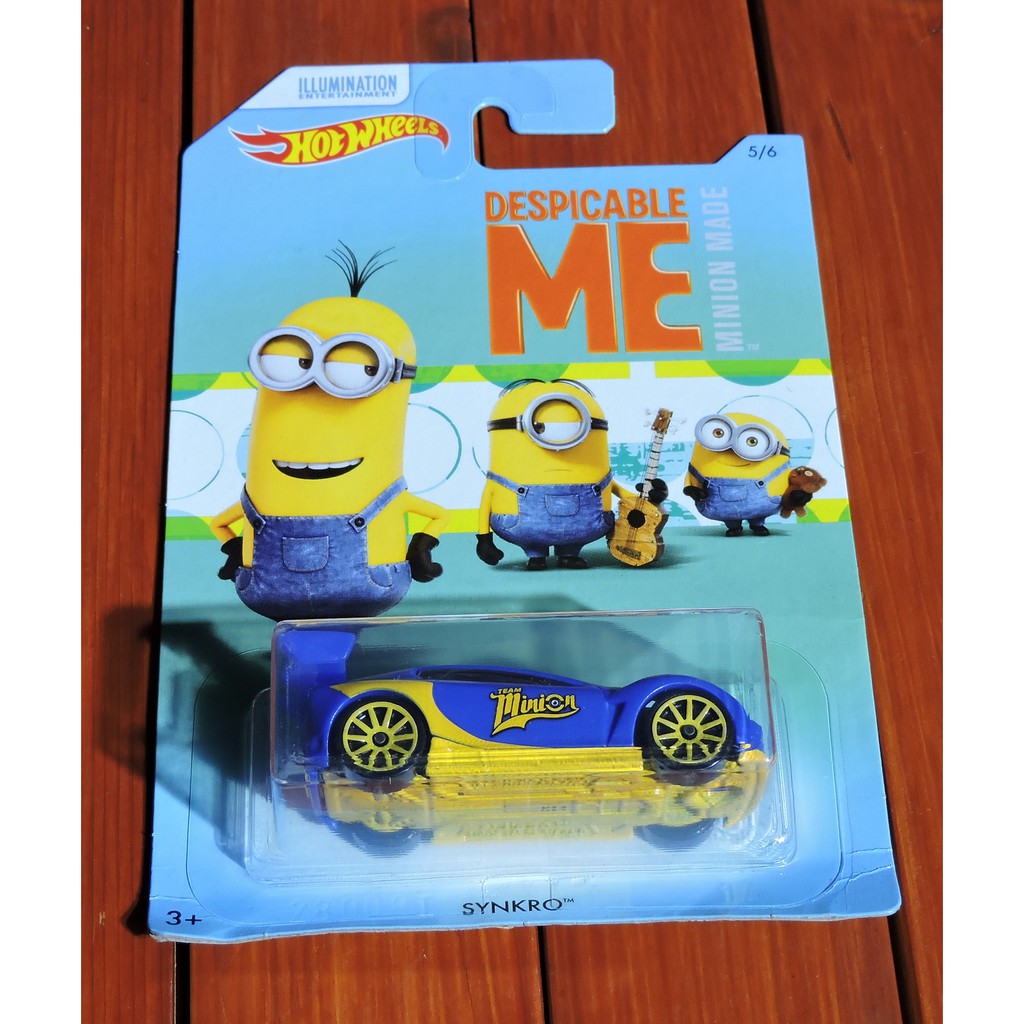 Combo 6 Mô Hình Xe Hotwheels Minion T1