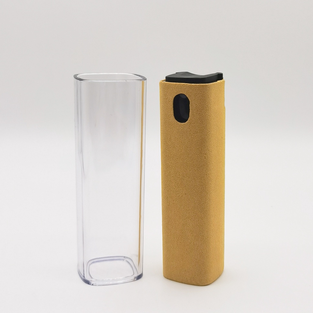 Bộ Chai Xịt Kiêm Khăn Lau Màn Hình Điện Thoại, Laptop