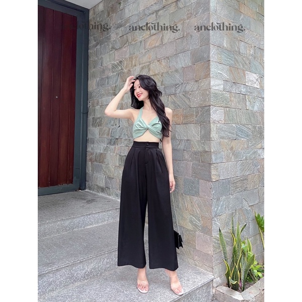 QUẦN ỐNG RỘNG LƯNG CAO