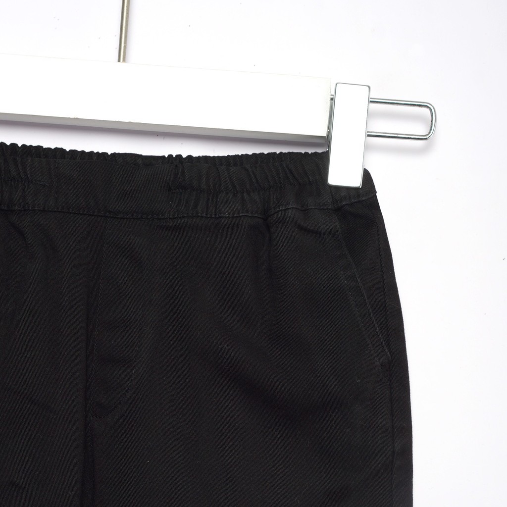 Quần short khaki bé gái SAYME quần đùi cộc cạp chun co giãn GCSR0015-16