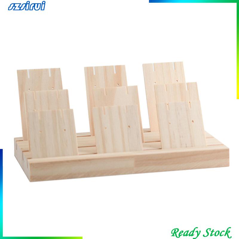 [szsirui] Giá Đỡ Trưng Bày Bông Tai Trưng Bày Đuôi Dài Sức Chứa Lớn